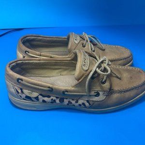 Sperry Top-Sider Cheetah Print Men's Size 10